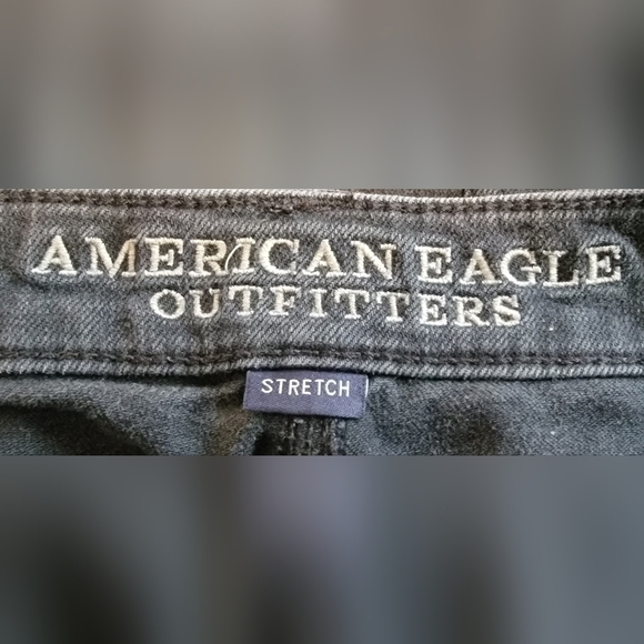 American Eagle Vintage Hi-rise Festival Mini Short Shorts Destroyed Distressed 4 - Picture 3 of 7